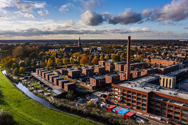 impressie van het gebied zuidrand