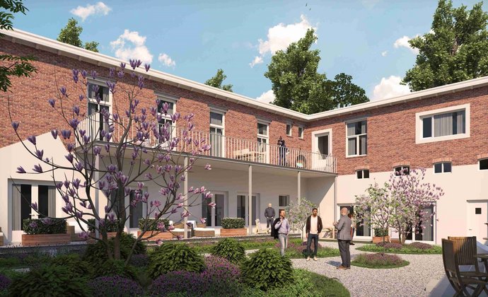 Het ontwerp van het nieuwe Havephof